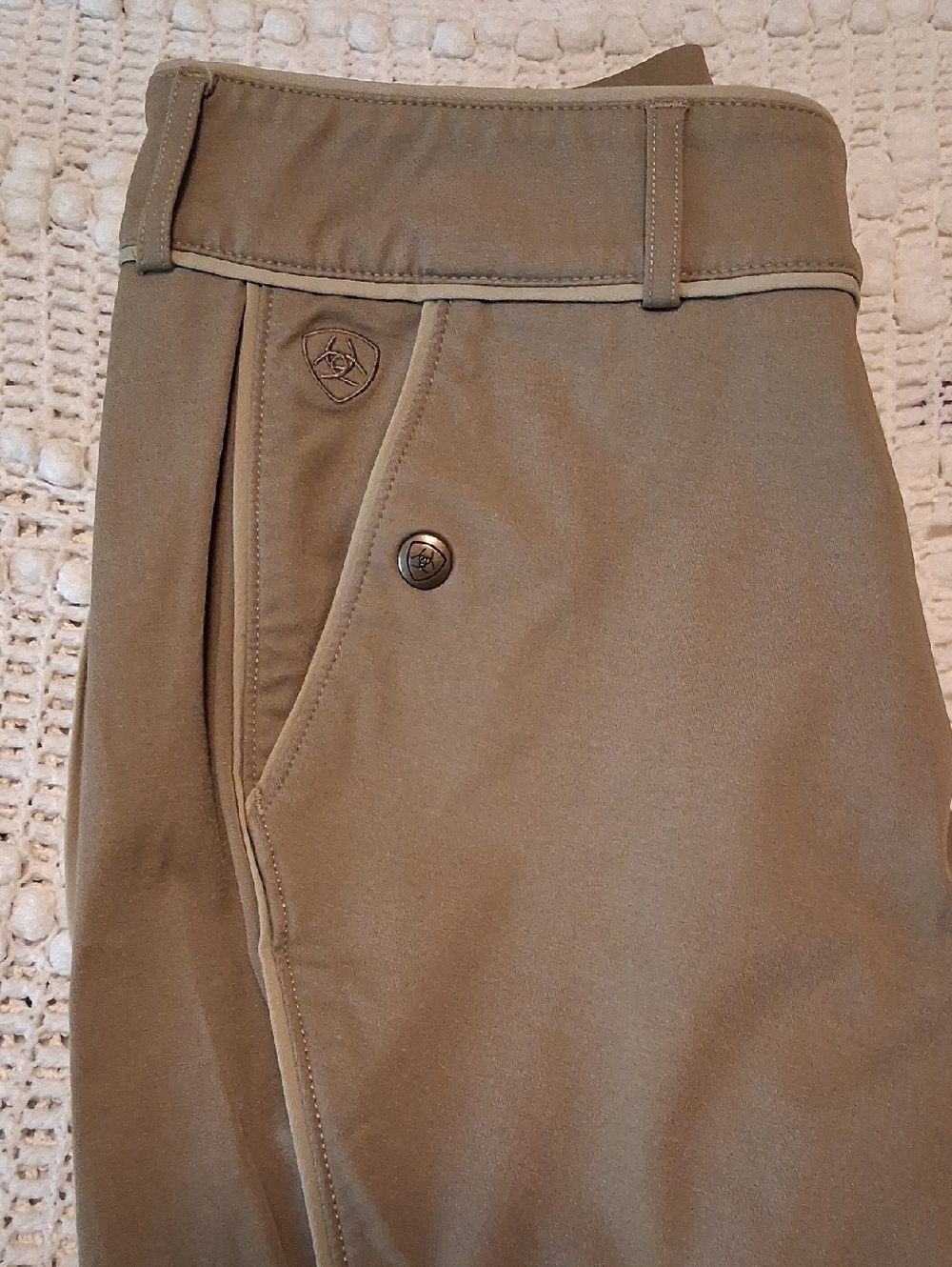 Ariat All Circuit Khaki Equestrian Breeches